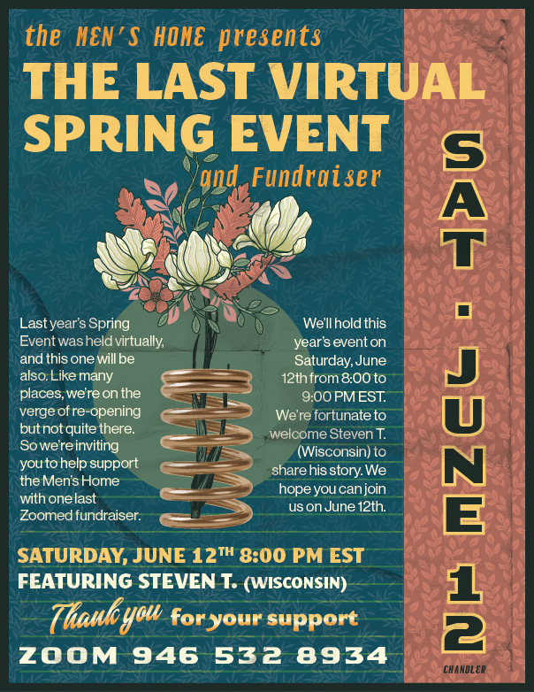 (The Last Zoomed) Spring Fundraiser 2021 @ Wherever you are!